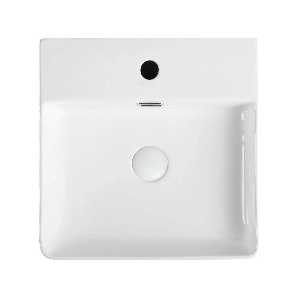 Petra Mini Above Counter Basin - Gloss White