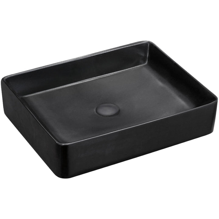 Luciana Above Counter Basin - Matte Black