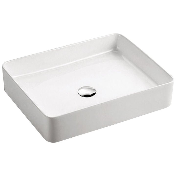 Luciana Above Counter Basin - Gloss White