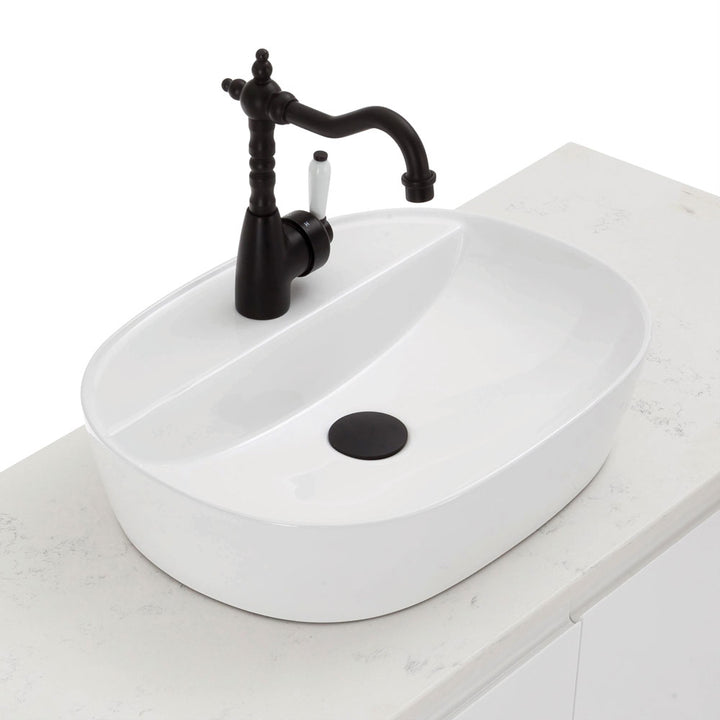 Chica 500 Above Counter Basin - Gloss White