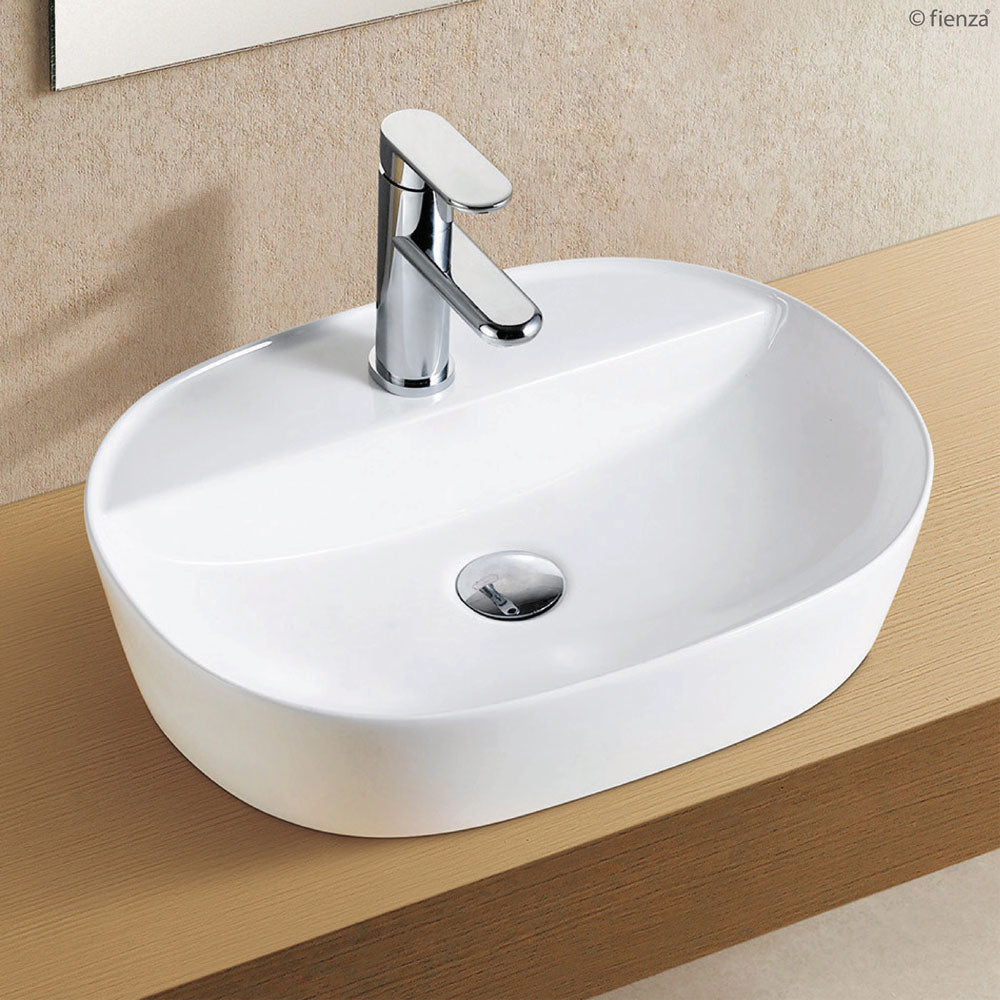 Chica 500 Above Counter Basin - Gloss White