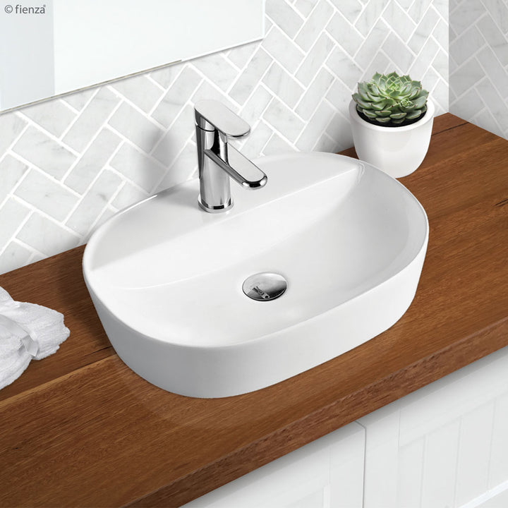 Chica 500 Above Counter Basin - Gloss White