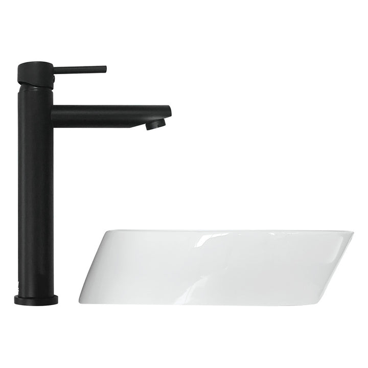 Alix Above Counter Basin - Gloss White