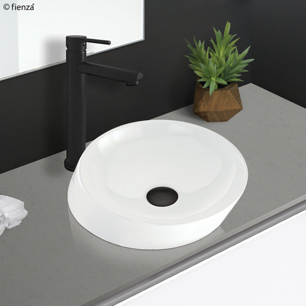 Alix Above Counter Basin - Gloss White