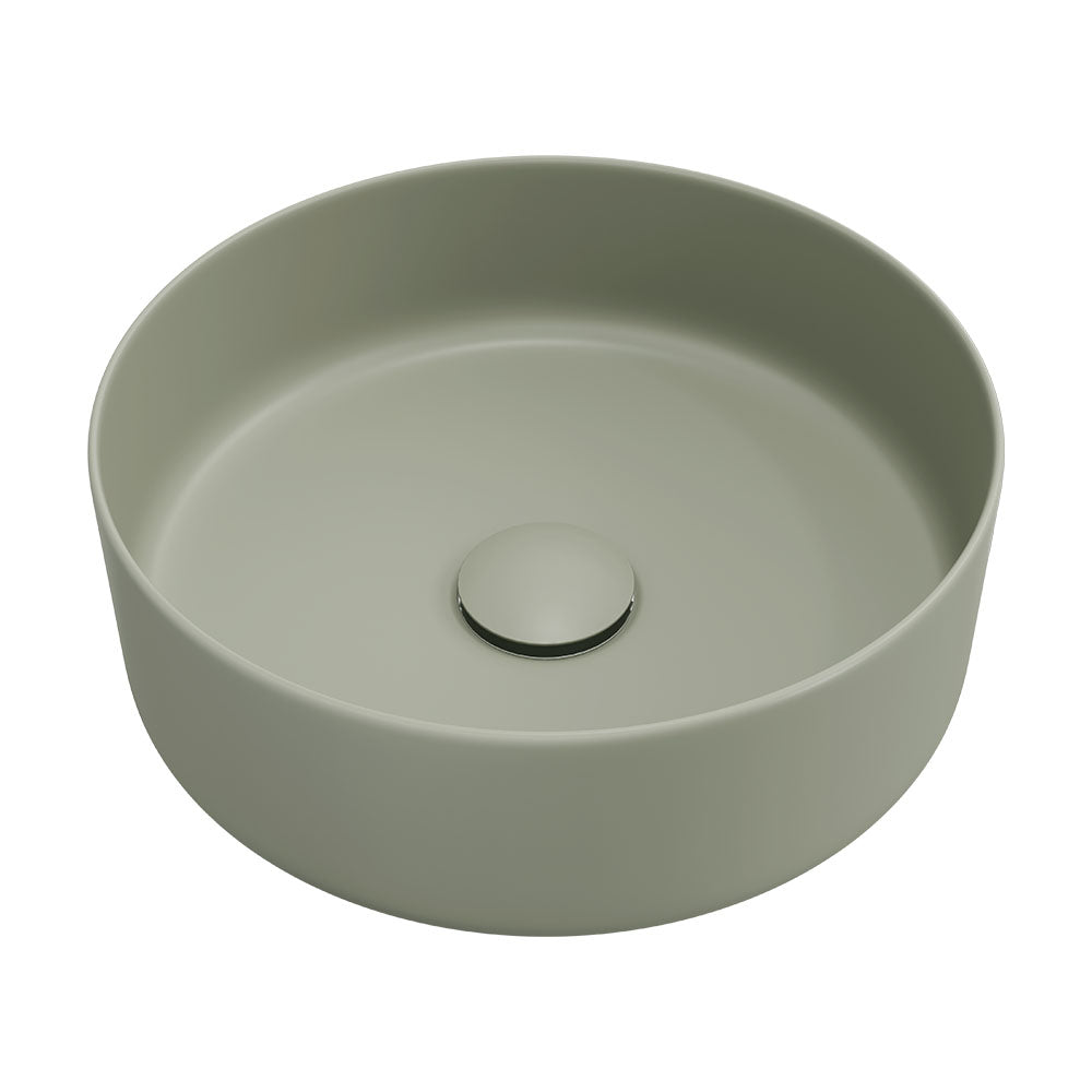 Reba Above Counter Basin - Matte Olive