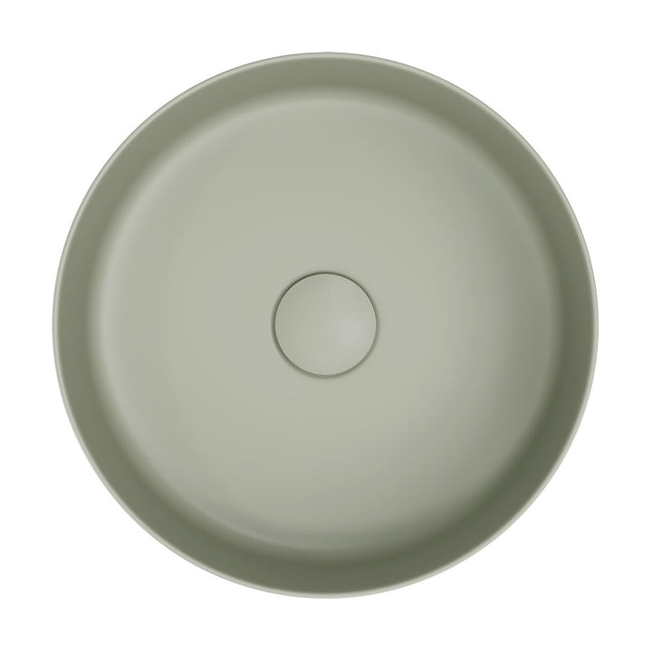 Reba Above Counter Basin - Matte Olive