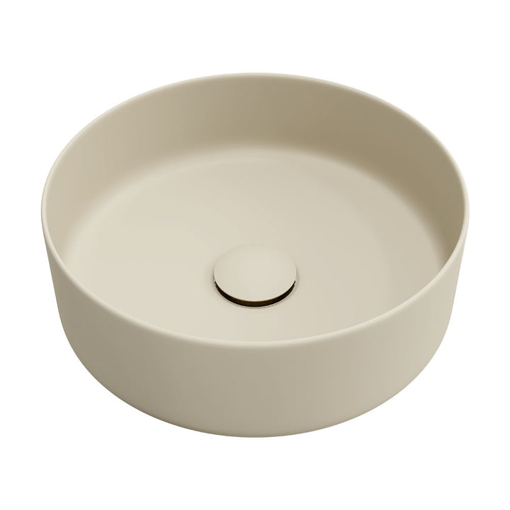 Reba Above Counter Basin - Matte Khaki