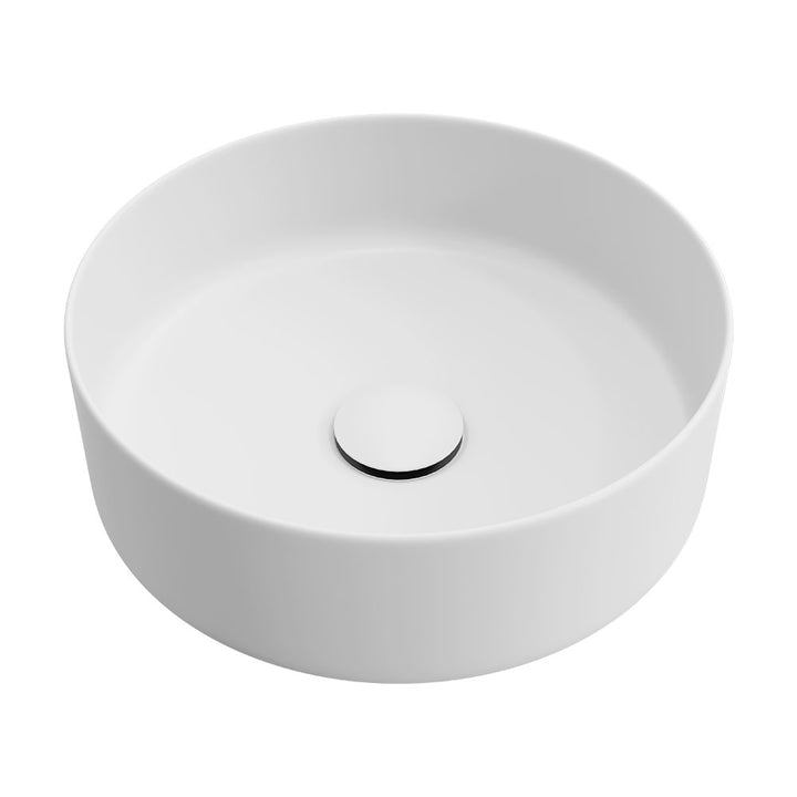 Reba Above Counter Basin - Matte White