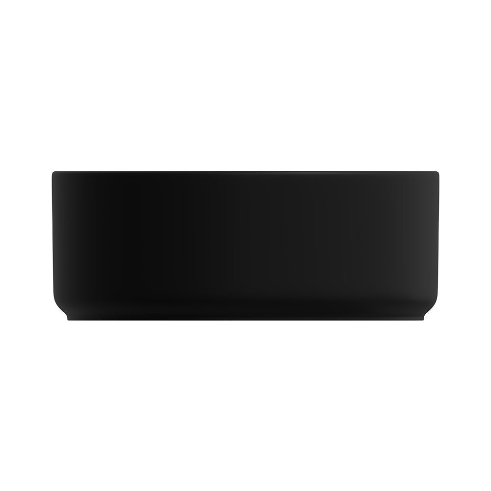 Reba Luxe Above Counter Basin - Matte Black