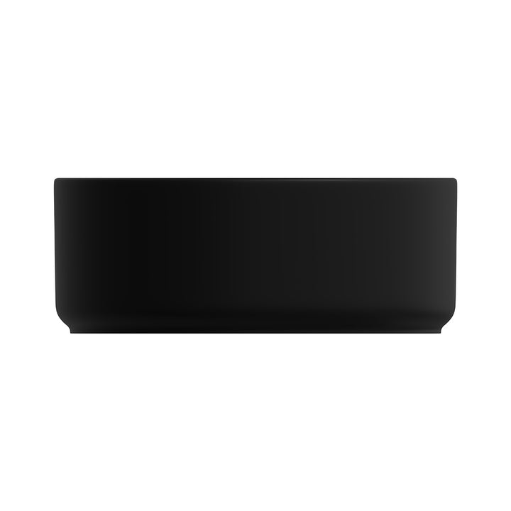 Reba Luxe Above Counter Basin - Matte Black
