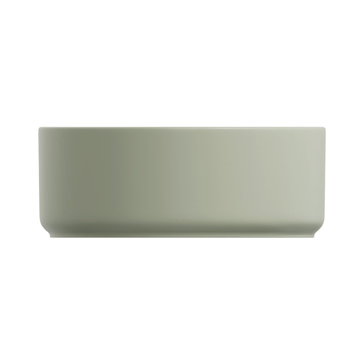 Reba Luxe Above Counter Basin - Matte Olive