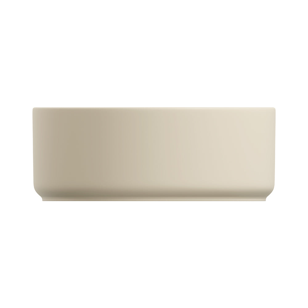 Reba Luxe Above Counter Basin - Matte Khaki