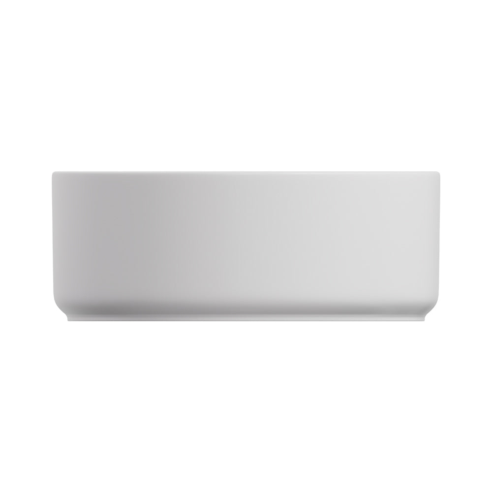 Reba Luxe Above Counter Basin - Matte White