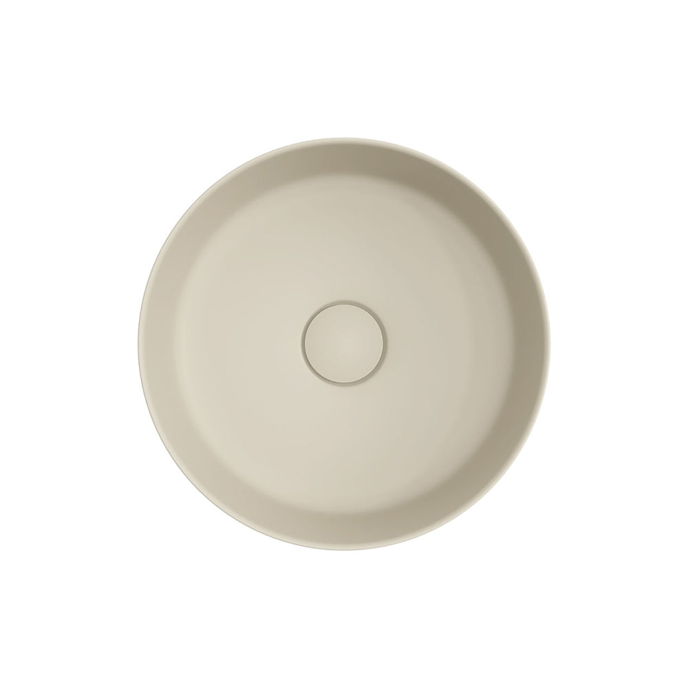 Reba Mini Above Counter Basin - Matte Khaki