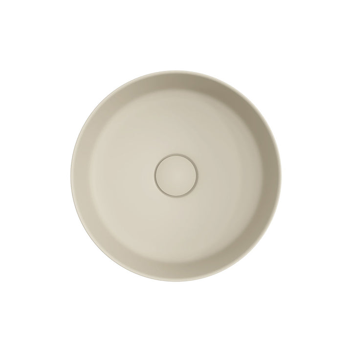 Reba Mini Above Counter Basin - Matte Khaki