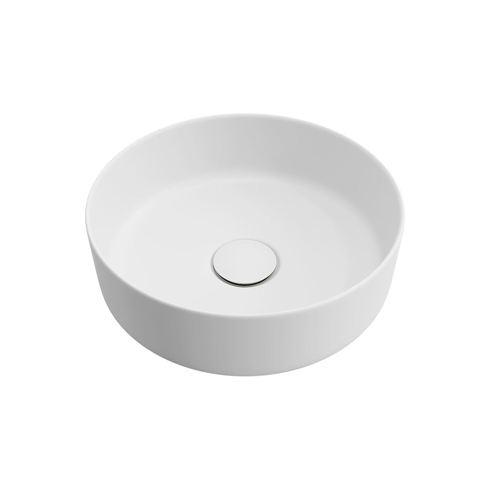 Reba Mini Above Counter Basin - Matte White