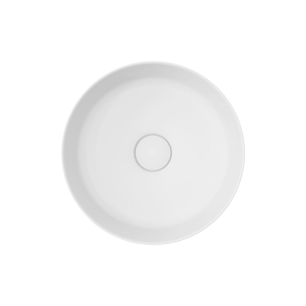 Reba Mini Above Counter Basin - Matte White