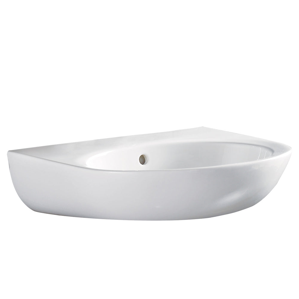 Stella Care Wall Basin (No Shroud) - Gloss White