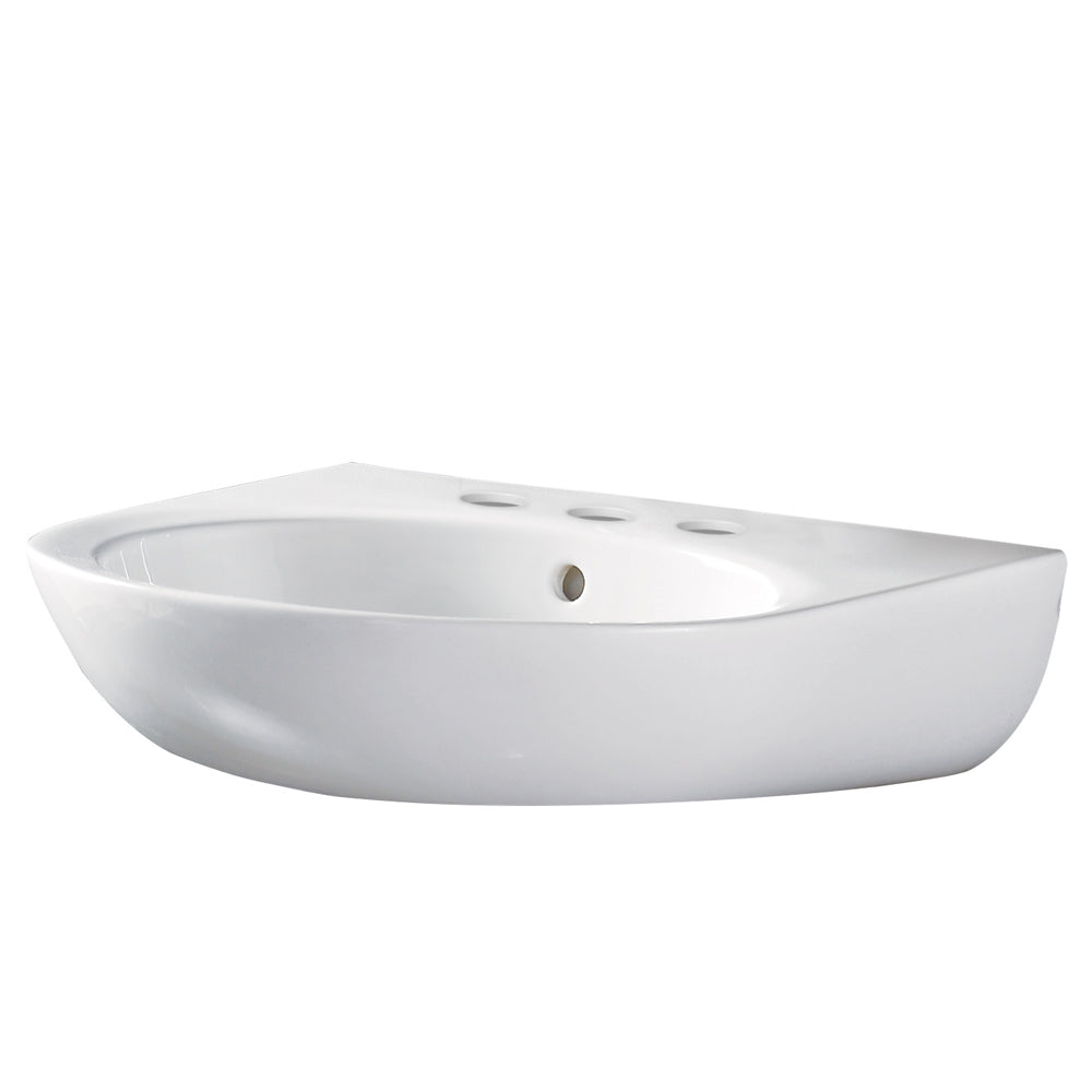 Stella Care Wall Basin (No Shroud) - Gloss White