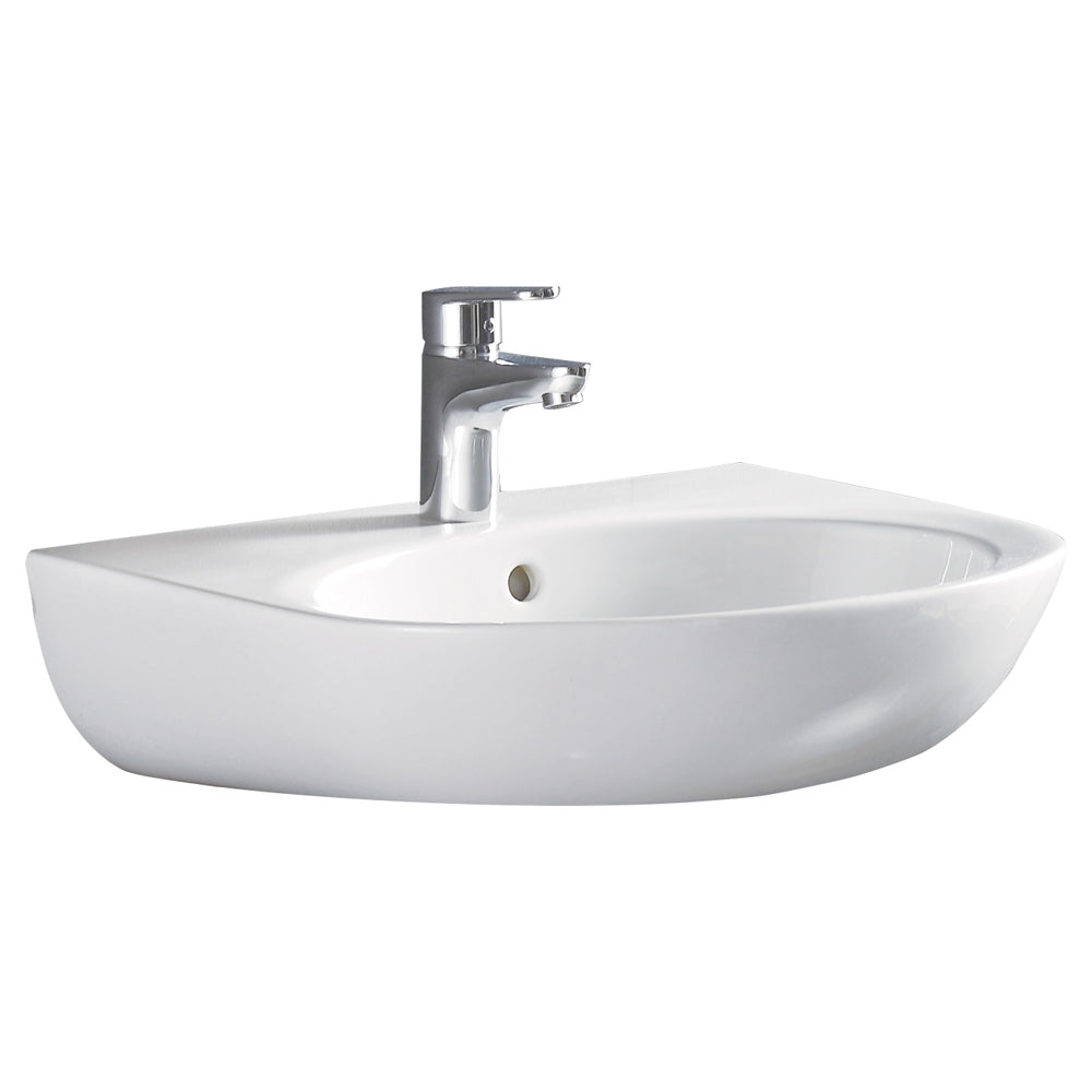 Stella Care Wall Basin (No Shroud) - Gloss White