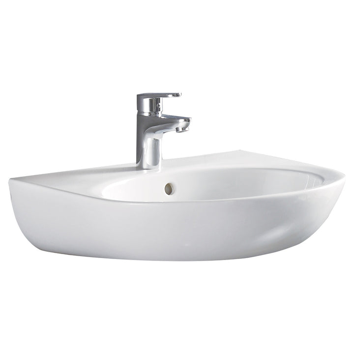 Stella Care Wall Basin (No Shroud) - Gloss White
