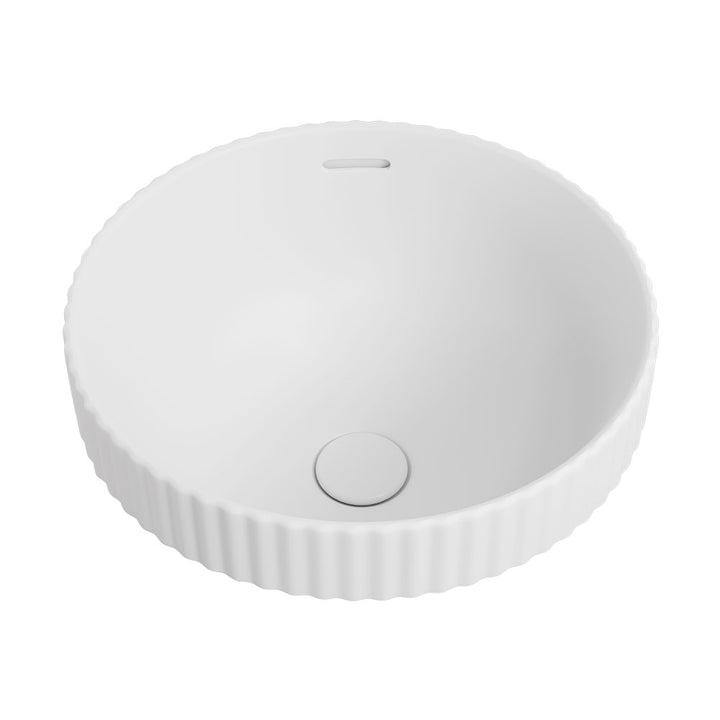 Eleanor Round Semi-Inset Basin - Matte White