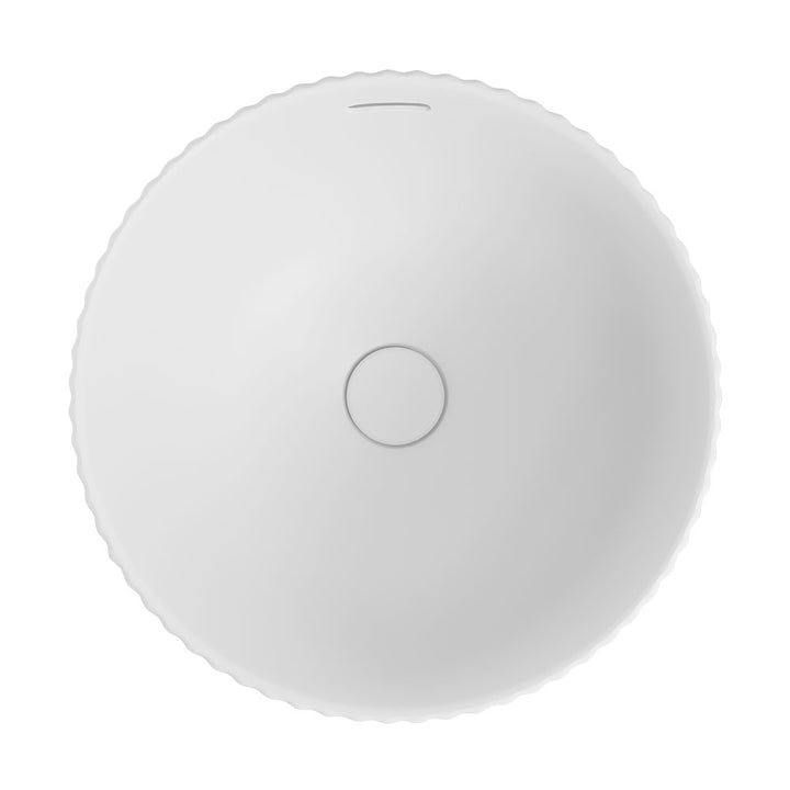 Eleanor Round Semi-Inset Basin - Matte White