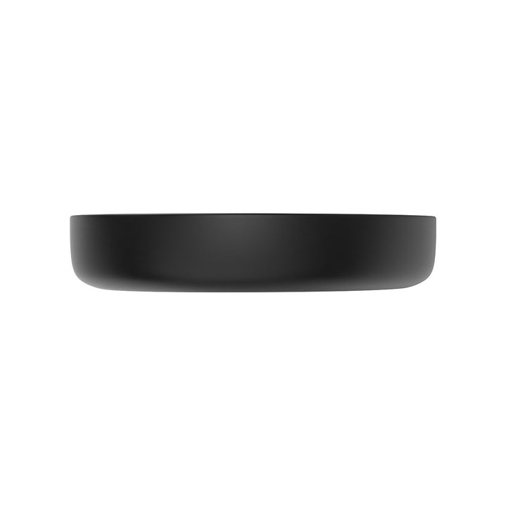 Pebble Medium Above Counter Basin - Matte Black