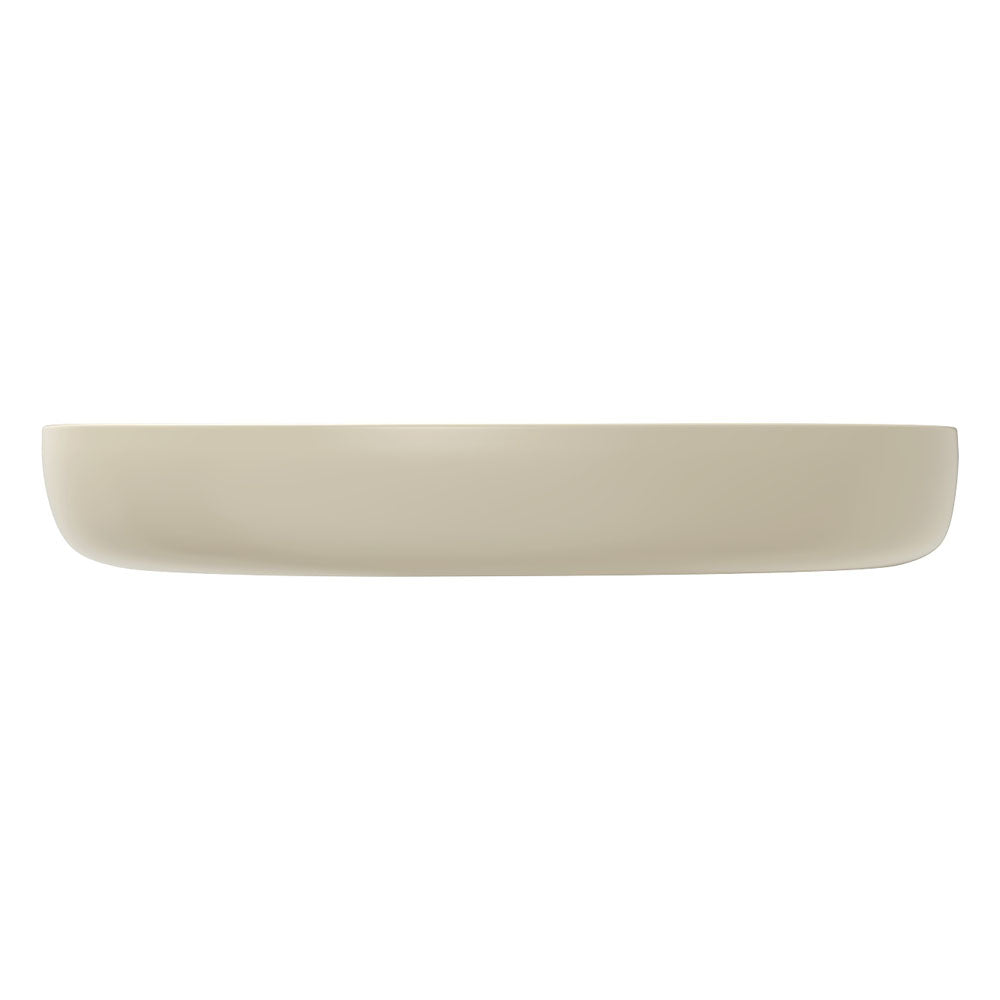 Pebble Large Above Counter Basin - Matte Khaki