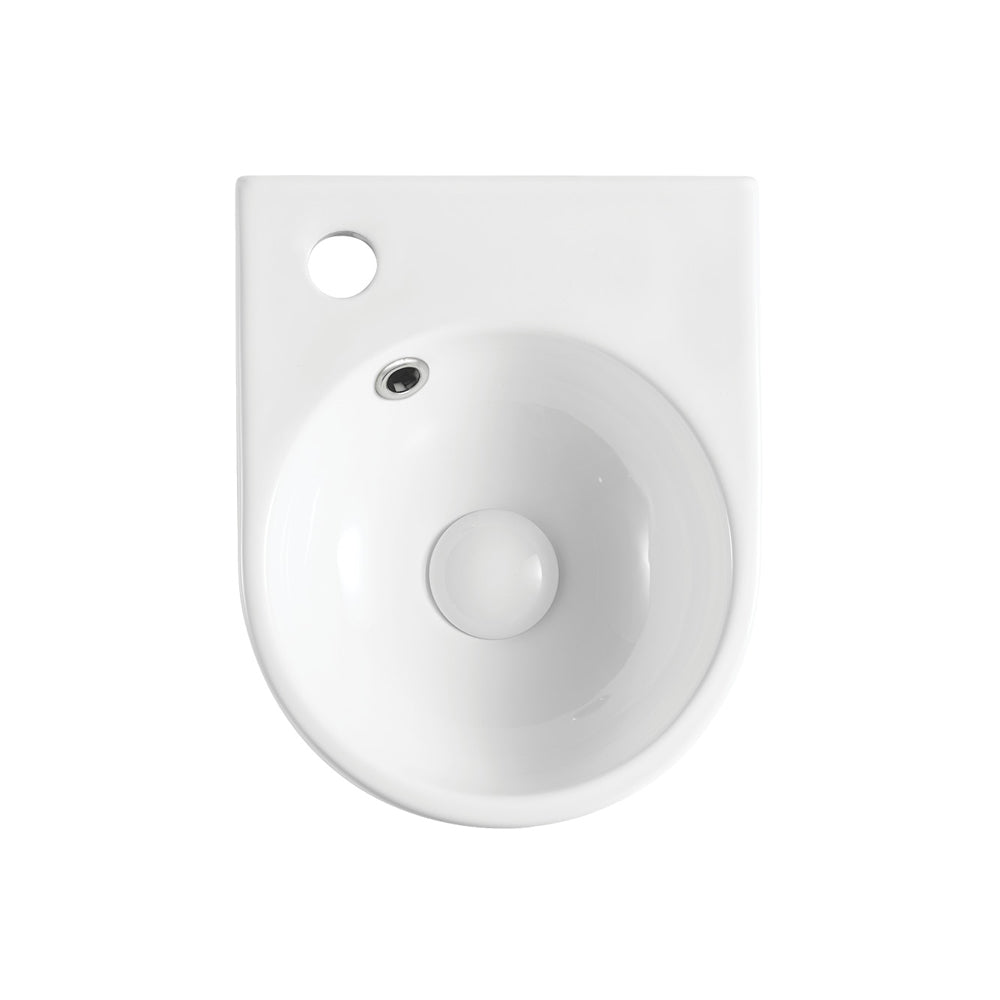 Junior Wall Basin - Gloss White