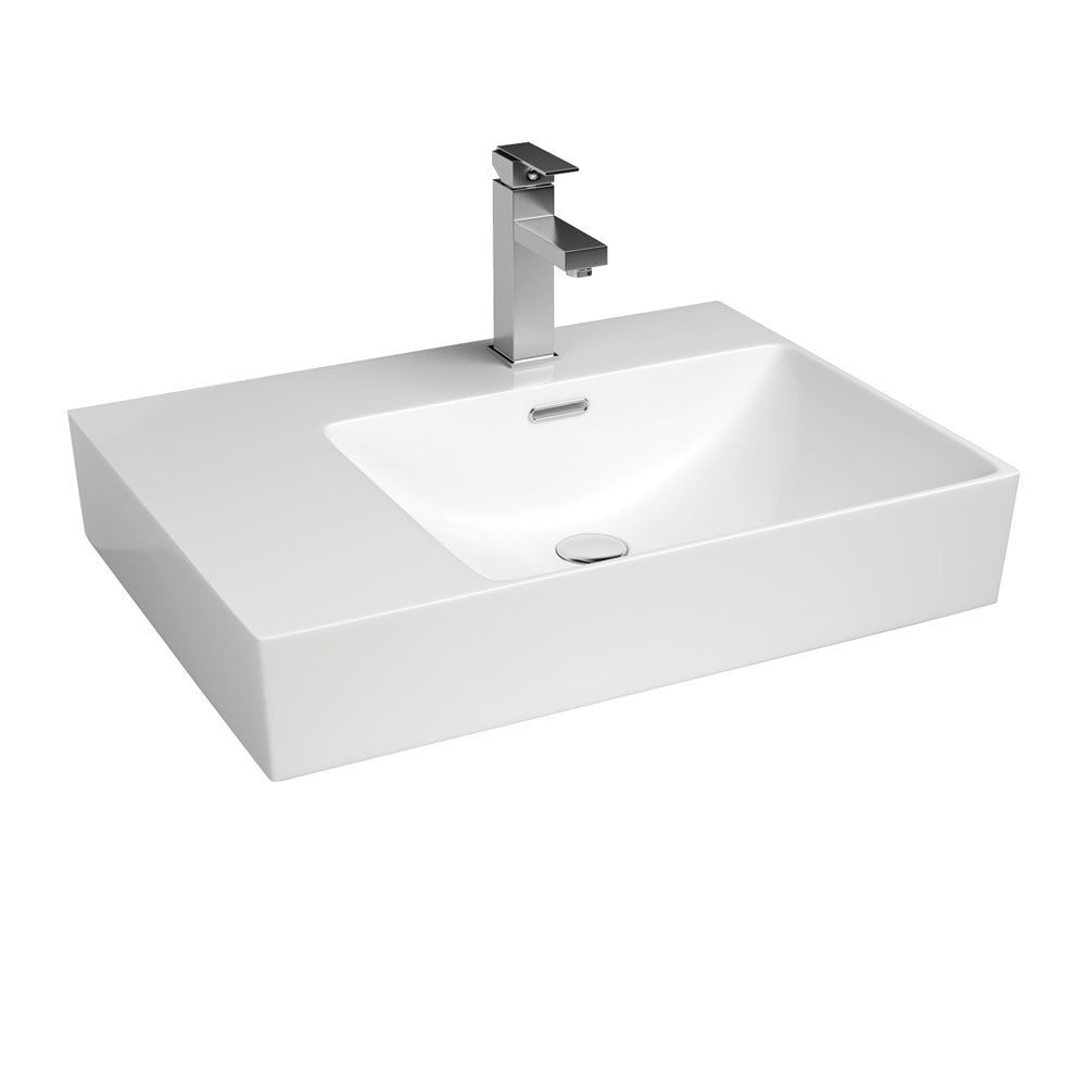 Tono Care Wall Basin - Gloss White