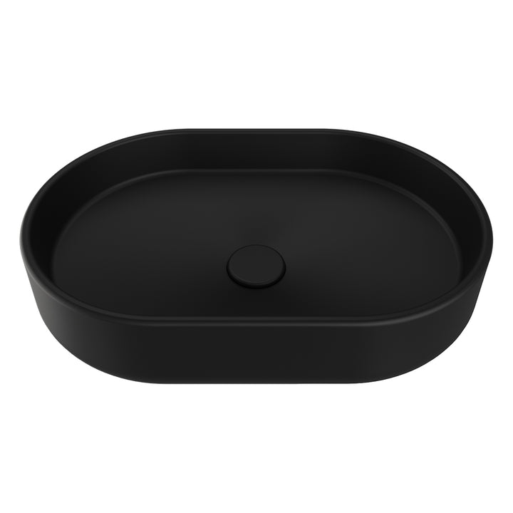 Eden Pill Above Counter Basin - Matte Black