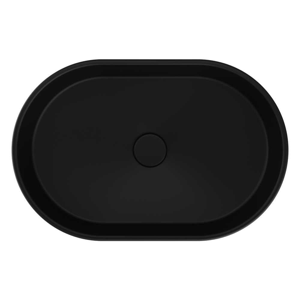 Eden Pill Above Counter Basin - Matte Black