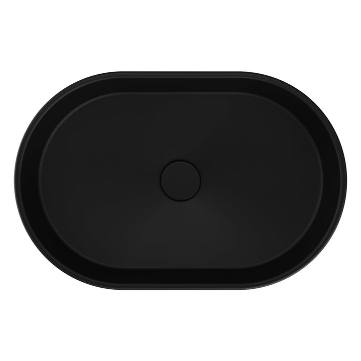 Eden Pill Above Counter Basin - Matte Black
