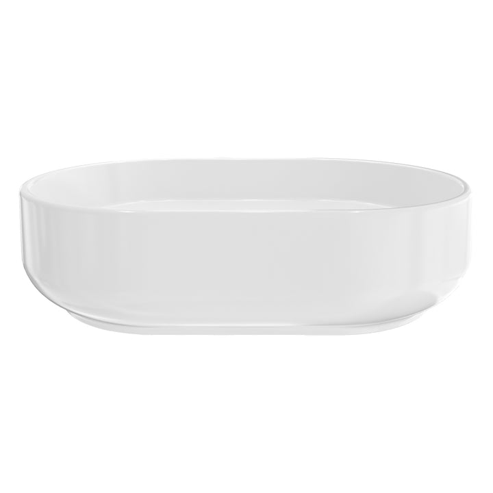 Eden Pill Above Counter Basin - Gloss White