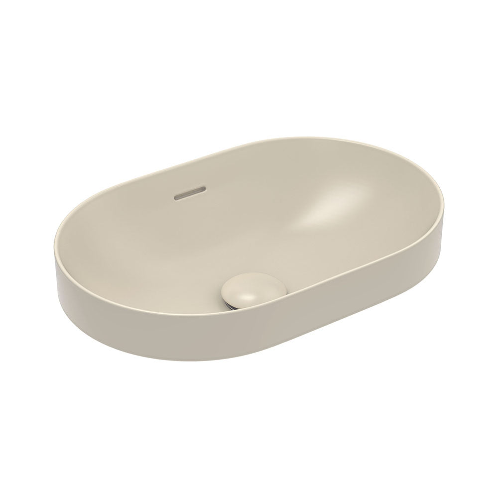 Aluca Pill Semi-Inset Basin - Matte Khaki