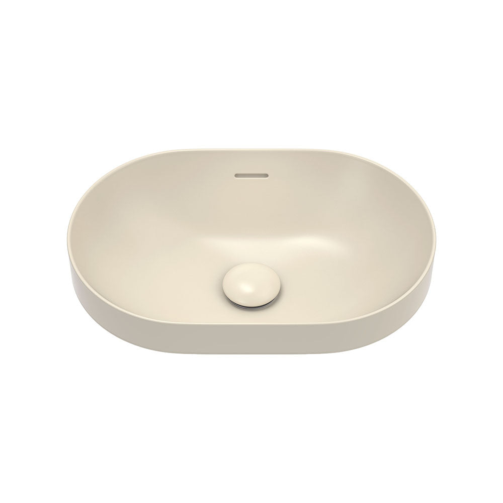 Aluca Pill Semi-Inset Basin - Matte Khaki