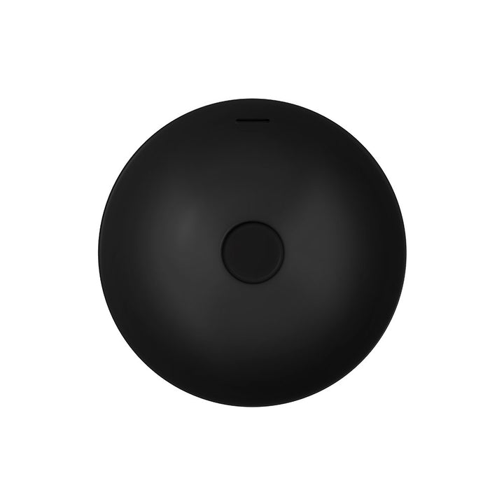 Aluca Round Semi-Inset Basin - Matte Black