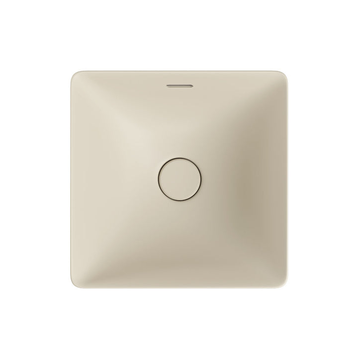 Aluca Square Semi-Inset Basin - Matte Khaki