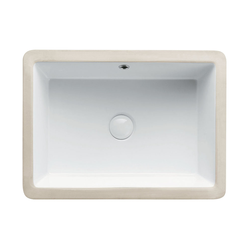 Petra Undermount Basin - Gloss White