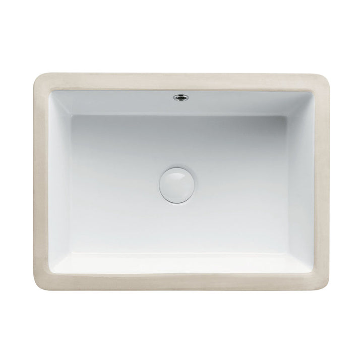 Petra Undermount Basin - Gloss White