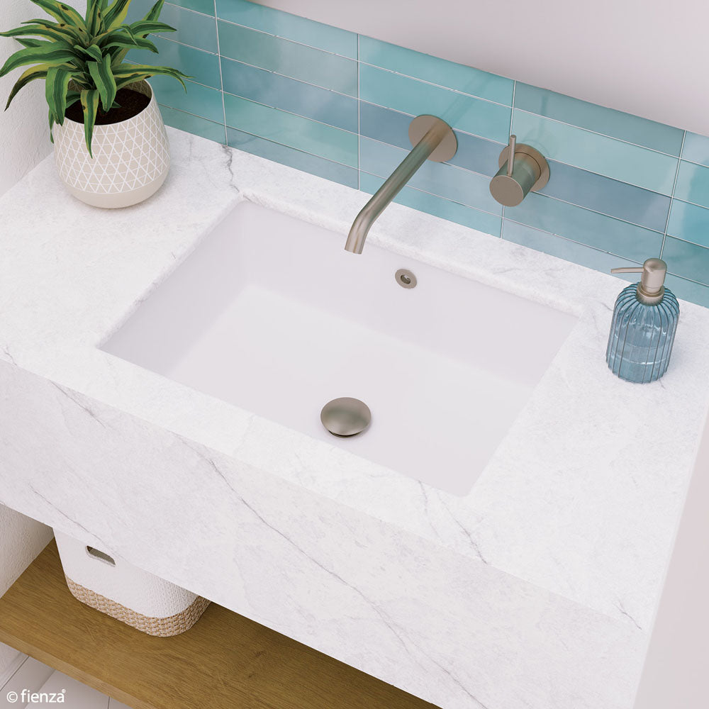 Petra Undermount Basin - Gloss White