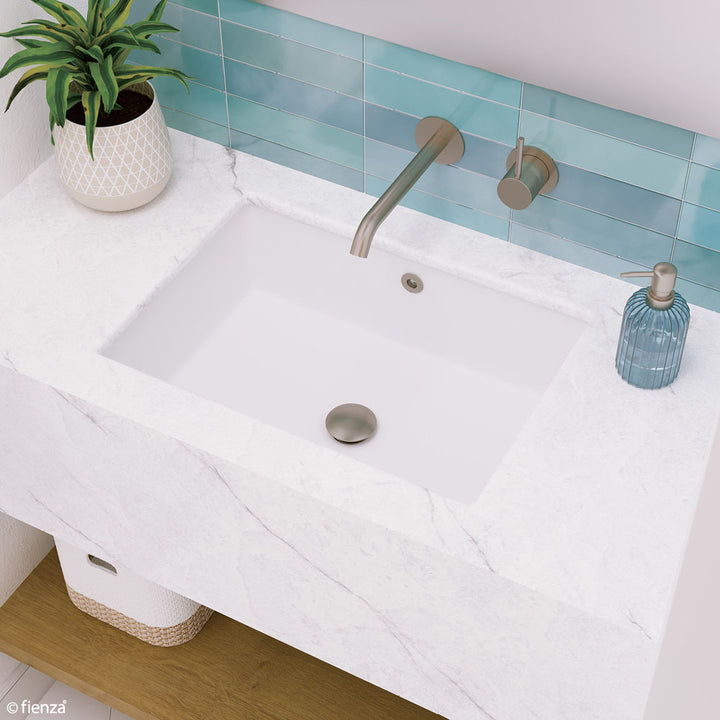 Petra Undermount Basin - Gloss White