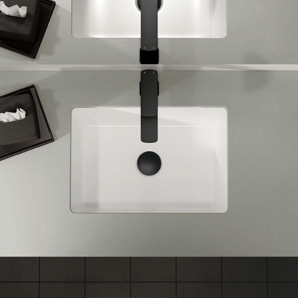 Koko Undermount Basin - Gloss White