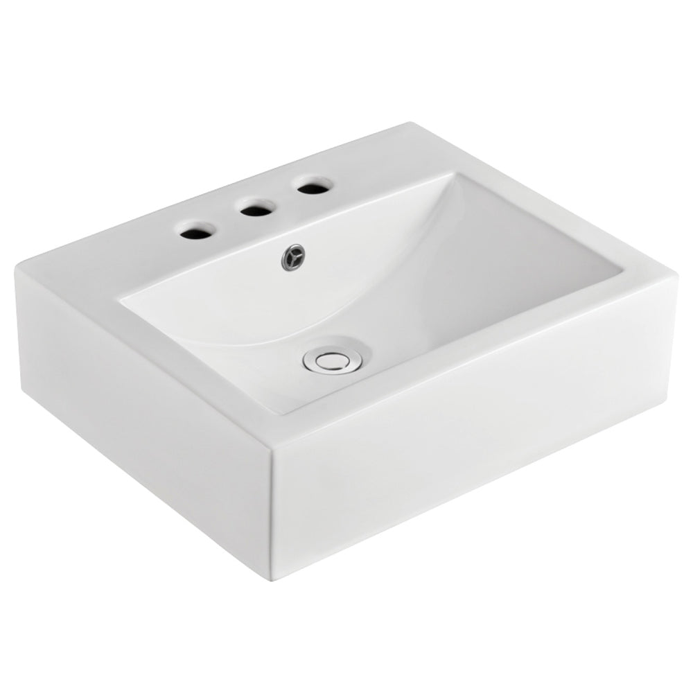 Willow Above Counter Basin - Gloss White