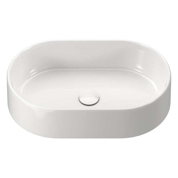 Aluca Pill Above Counter Basin - Gloss White
