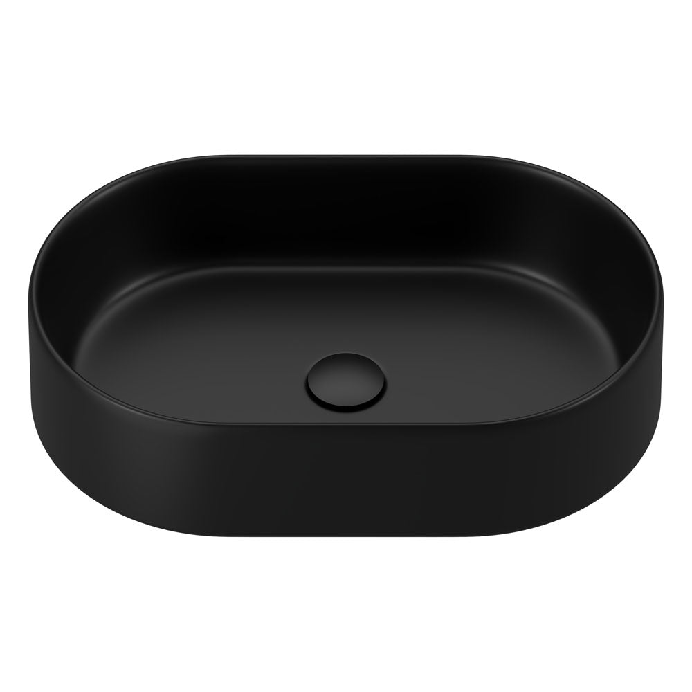 Aluca Pill Above Counter Basin - Matte Black