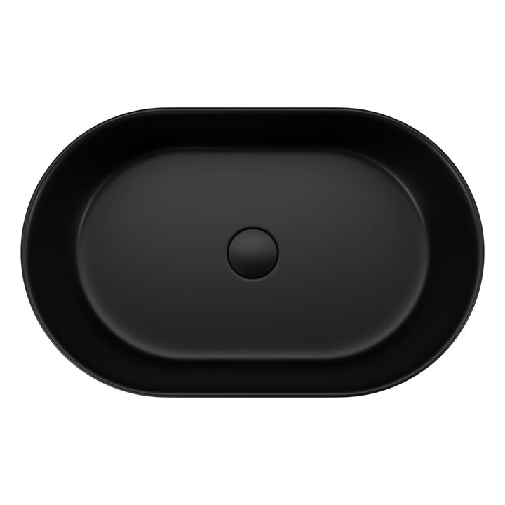 Aluca Pill Above Counter Basin - Matte Black