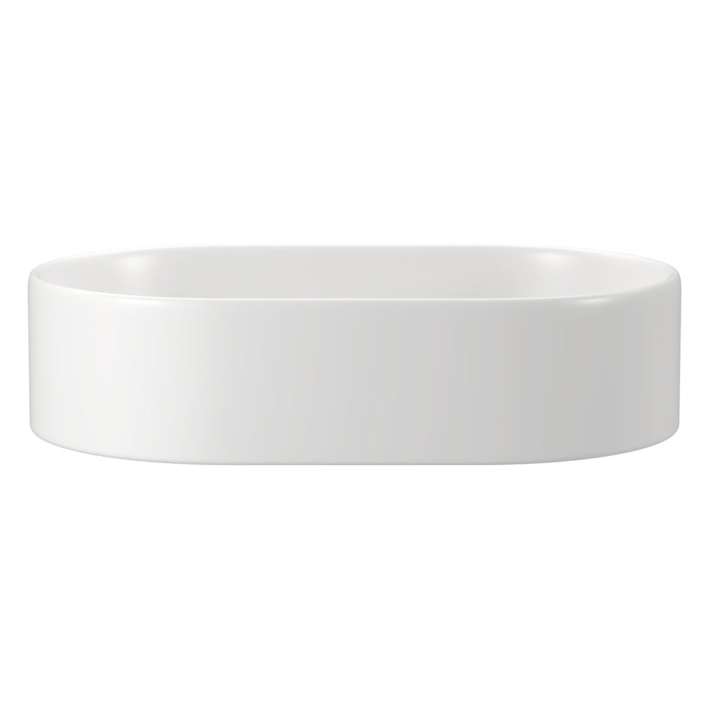 Aluca Pill Above Counter Basin - Matte White