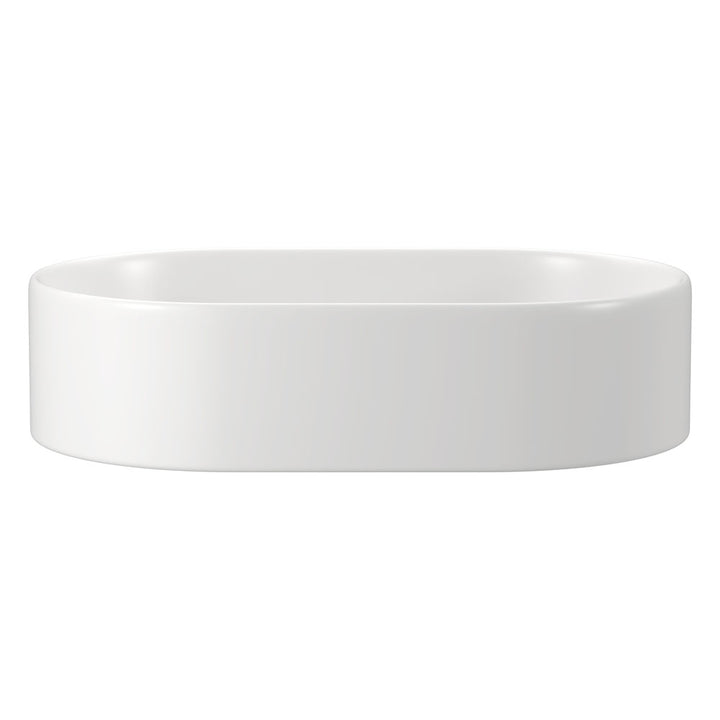 Aluca Pill Above Counter Basin - Matte White